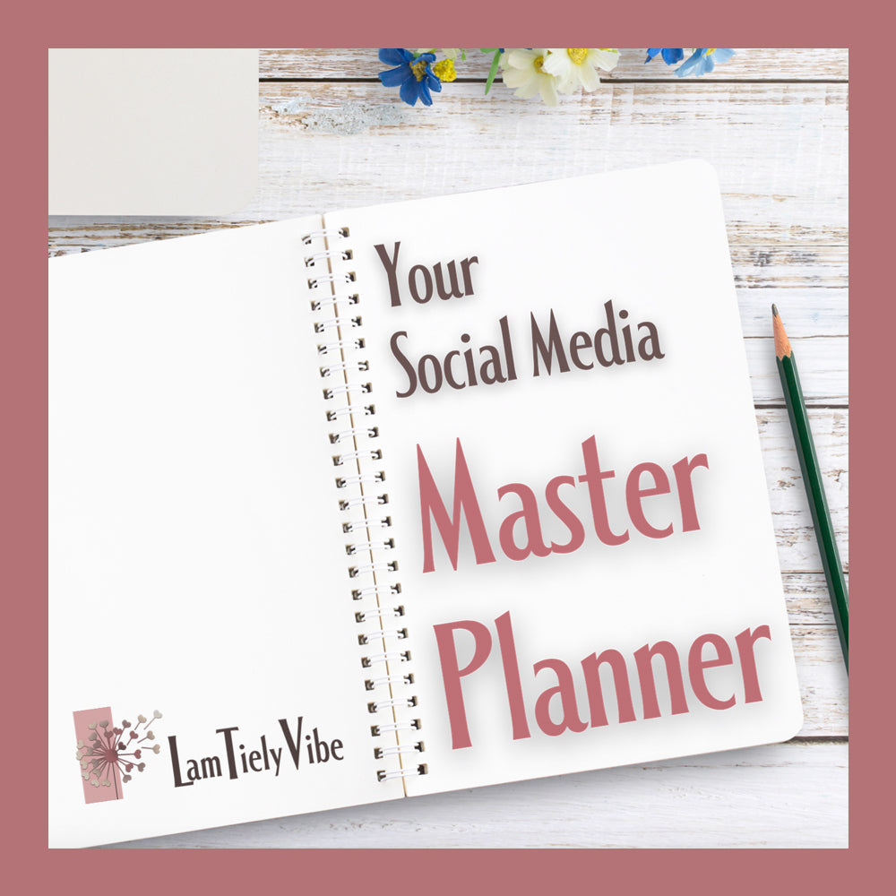 Your Social Media Master Planner: The Ultimate Guide for Christian Women in Business by Angele Rose Ankouad of Lam Tiely Vibe