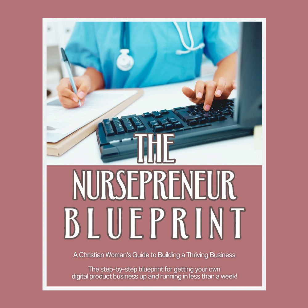 The Nursepreneur Blueprint by Angele Rose Ankouad of Lam Tiely Vibe